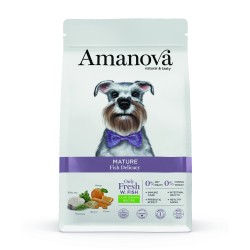 Amanova Delikat Fisk - Senior hundefoder - 2 kg