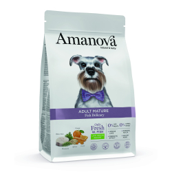 Amanova Delikat Fisk - Senior hundefoder - 10 kg