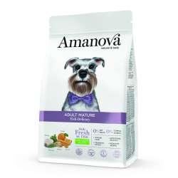 Amanova Delikat Fisk - Senior hundefoder - 10 kg