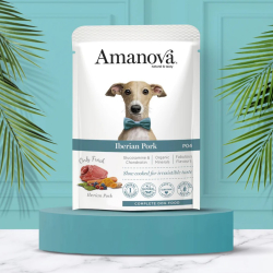 Amanova Iberico Gris - Kornfrit v�dfoder til voksne hunde - 300 g