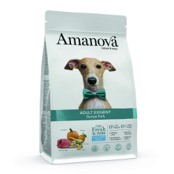 Amanova Iberico Gris - Kornfrit voksen hundefoder - 10 kg