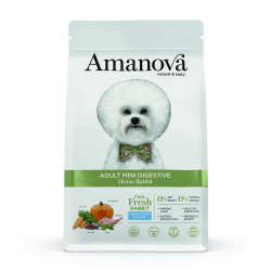 Amanova Sk�n Kanin - Kornfrit voksen hundefoder til sm� hunde - 2 kg