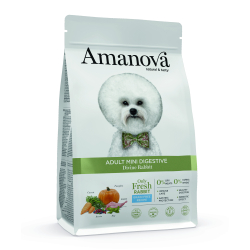 Amanova Sk�n Kanin - Kornfrit voksen hundefoder til sm� hunde - 2 kg
