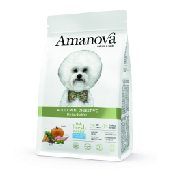 Amanova Sk�n Kanin - Kornfrit voksen hundefoder til sm� hunde - 2 kg