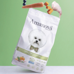 Amanova Sk�n Kanin - Kornfrit voksen hundefoder til sm� hunde - 2 kg