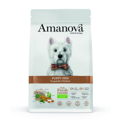 Amanova Uds�gt Kylling - Hvalpefoder til sm� hunde - 500 g