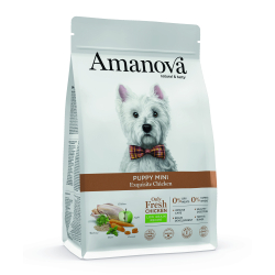 Amanova Uds�gt Kylling - Hvalpefoder til sm� hunde - 500 g