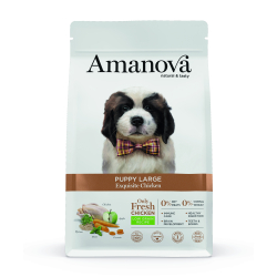 Amanova Uds�gt Kylling - Hvalpefoder til store hunde - 12 kg