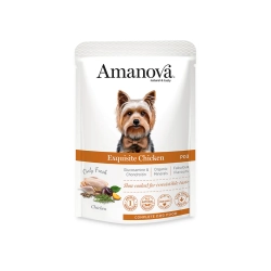 Amanova Uds�gt Kylling - V�dfoder til voksne hunde - 300 g