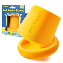 Chewise 2-i-1 Enrichment Bowl - Gul