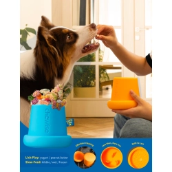 Chewise 2-i-1 Enrichment Bowl - Bl�