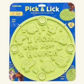 Chewise Pick & Lick Dobbeltsidet Slikkem�tte - Gr�n