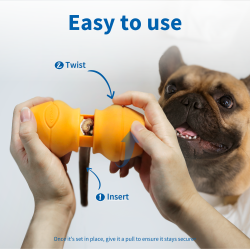 Chewise Snack-Holder Standard - Gul