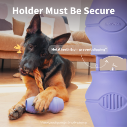 Chewise Snack-Holder Standard - Lilla