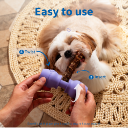 Chewise Snack-Holder Standard - Lilla