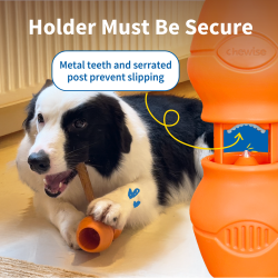 Chewise Snack-Holder Standard - Orange