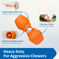 Chewise Snack-Holder Standard - Orange