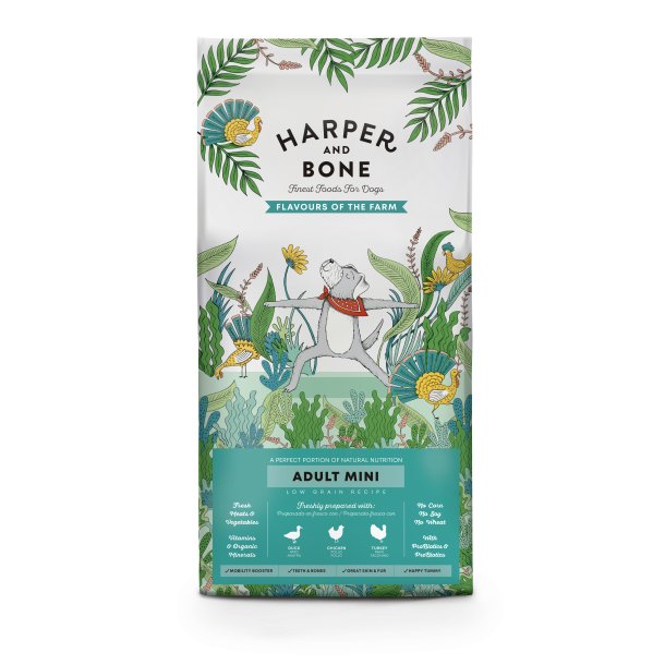 Harper &amp; Bone Flavours Of The Farm - Voksen hundefoder til sm� hunde - 2 kg