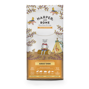 Harper & Bone Wild Mountain - Kornfrit voksen hundefoder - 2 kg