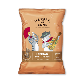 Harper & Bone Iberico Softies med Kylling og Kalkun - 90 g