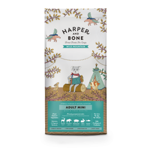 Harper & Bone Wild Mountain - Kornfrit voksen hundefoder til sm� hunde - 2 kg