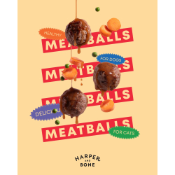 Harper &amp; Bone Flavours Of The Farm Meatballs - 300 g