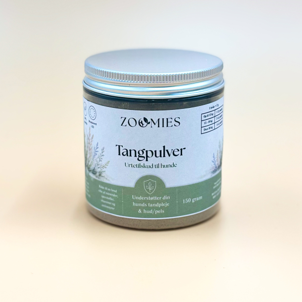 Zoomies Tangpulver - Underst�tter tandpleje, hud og pels - 150 g