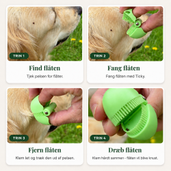 Ticky - Fl�tfjerneren der fanger, fjerner og knuser fl�ten