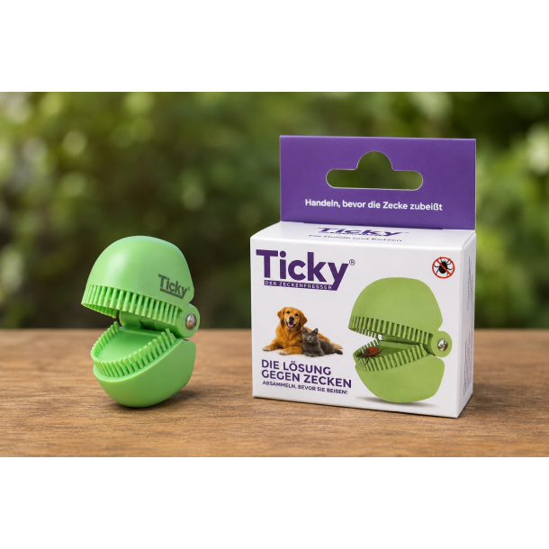 Ticky - Fl�tfjerneren der fanger, fjerner og knuser fl�ten