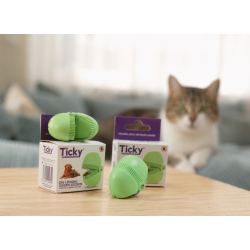 Ticky - Fl�tfjerneren der fanger, fjerner og knuser fl�ten