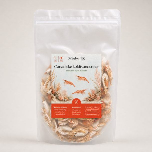Zoomies Canadiske Koldtvandsrejer - 250 g