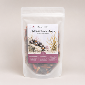 Zoomies Chilenske Bl�muslinger - 250 g