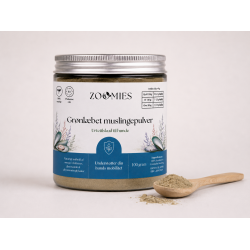 Zoomies - Gr�nl�bet muslingepulver - Underst�tter led og mobilitet - 100 g